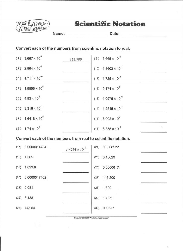 Math Skills Transparency Worksheets Answers