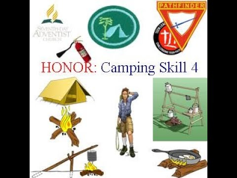 Pathfinders Honor Camping Skills 4 YouTube