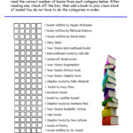 Printable Library Skills Worksheets Pdf