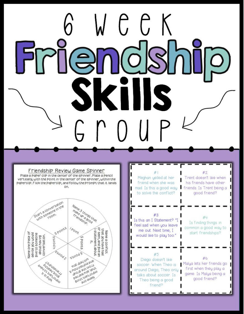 Printable Social Skills Activities Worksheets Customize And Print