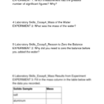 SOLUTION Worksheet Laboratory Skills Studypool