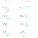 This Is Solving Rational Equations Worksheet Answers Algebra 2