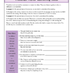 Transition Words Worksheets 99Worksheets