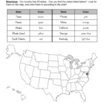 US Map Worksheet By Teach Simple