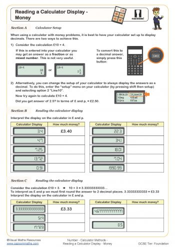 Using A Calculator Worksheets Printable Calculator Skills Worksheets 